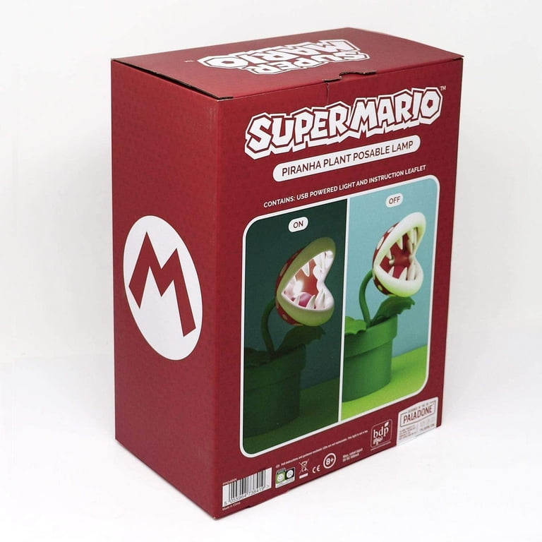 Nintendo Super Mario Bros Piranha Plant Posable LED Light