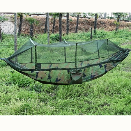 Double Person Travel Outdoor Camping Tent Hanging Hammock Bed With Mosquito
