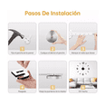 thumbnail image 4 of Reloj De Pared Gigante Minimalista Belug Negro, 4 of 5