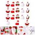 thumbnail image 3 of Gymnture christmas 18 Christmas Mini Figurines for Kids - Random Pattern, 3 of 10