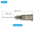 thumbnail image 2 of Uxcell 22 Ga x 0.5 Inch Blunt Tip Dispensing Needles, 100 Pcs Industrial Liquid Dispenser, 2 of 5