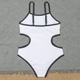 thumbnail image 2 of GYRATEDREAM Girls 1-Piece Sport Swimsuit Cut Out Summer Monokini Swimwear for 7-14 Years Kid, 2 of 5