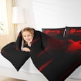 thumbnail image 4 of Homewish 3D Game Console Bedding Comforter Set for Boys, Neon Red Gamepad Twin Comforter Sets, Modern Video Game Player Reversible Bedding Set, Super Cozy Room Decor, 2-Piece, 4 of 8