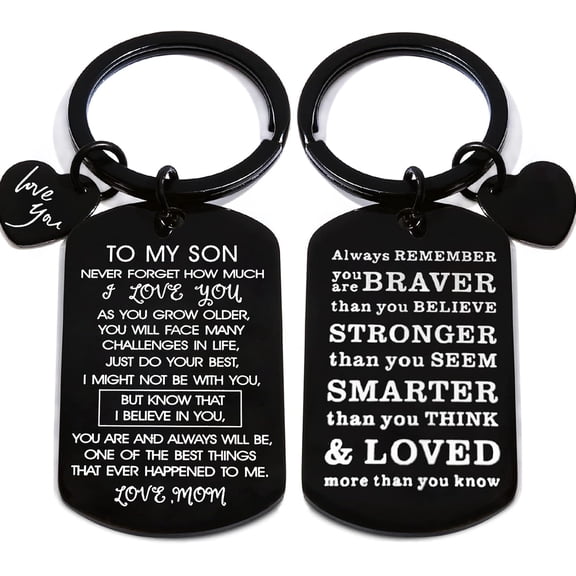 To My Man Keychain Valentines Gifts: key chains for Him Birthday Anniversary