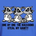 thumbnail image 3 of CafePress - One By One The Raccoons Dark T Shirt - Men's Classic Graphic Cotton T-Shirt, 3 of 4