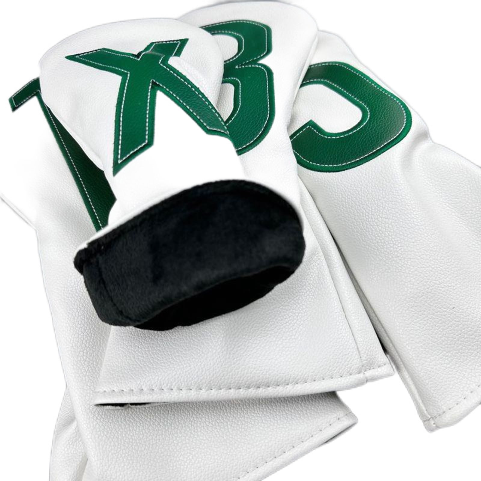 Golfs Driver Golfs Club Covers Iron Headcover PU Golfs Mallets Putter Headcover Golfs Club Head Covers for Men & Women