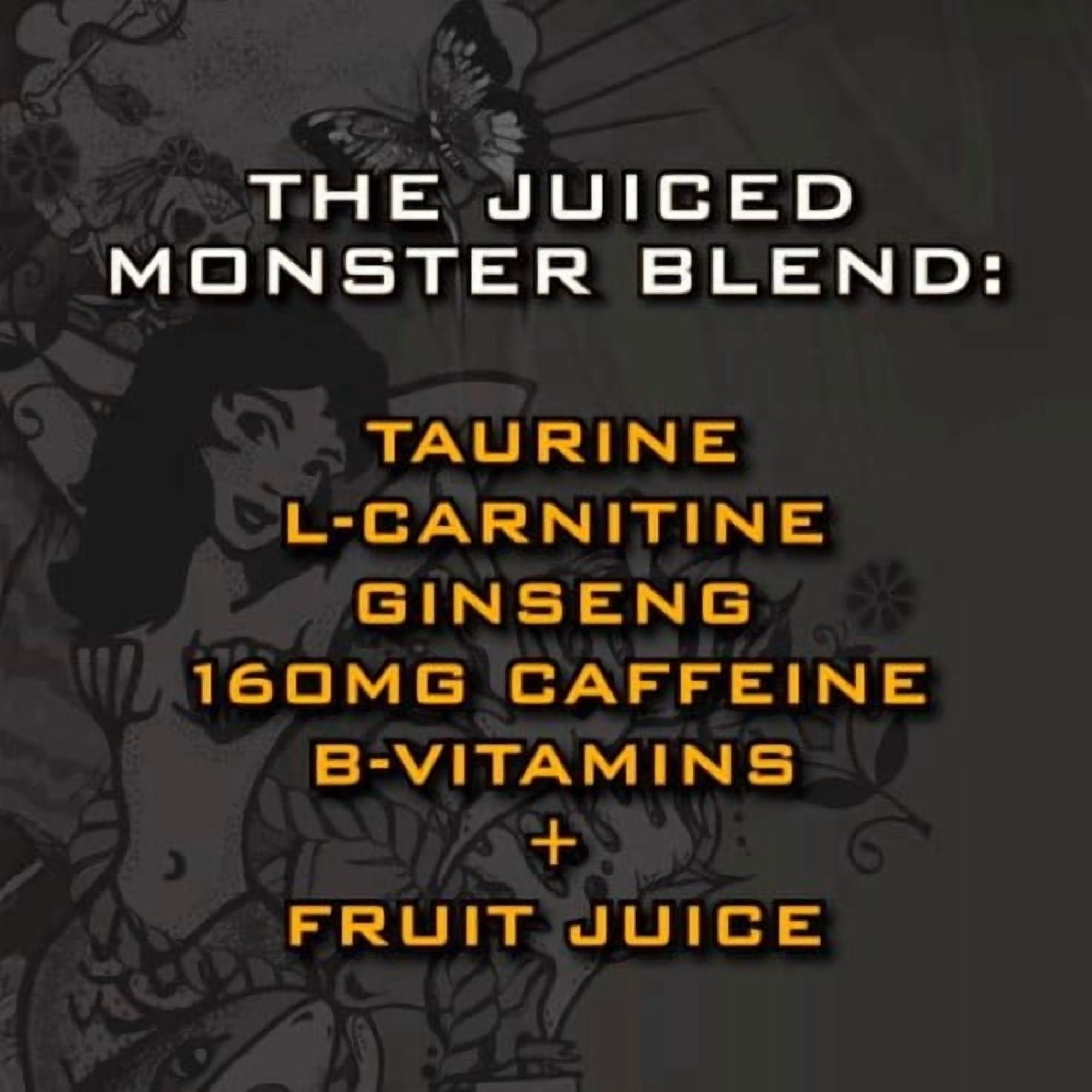 Monster Energy Drink Rio Punch 4 x 500ml, British Import (Pack of 2)