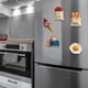 thumbnail image 4 of Imanes para refrigerador, bonitos imanes, decoración de cocina, utensilios de cocina, perfectos para refrigeradores, pizarras blancas, 4 of 5