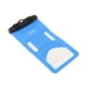 thumbnail image 4 of Funda impermeable universal para dispositivos móviles de menos de 5,2", bolsa estanca para actividades al aire libre como natación, surf, pesca, esquí y navegación. Azul, 4 of 9