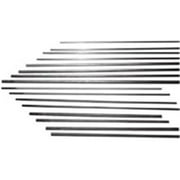 DC Plain Gouging Electrodes, 3/16 in X 12 in