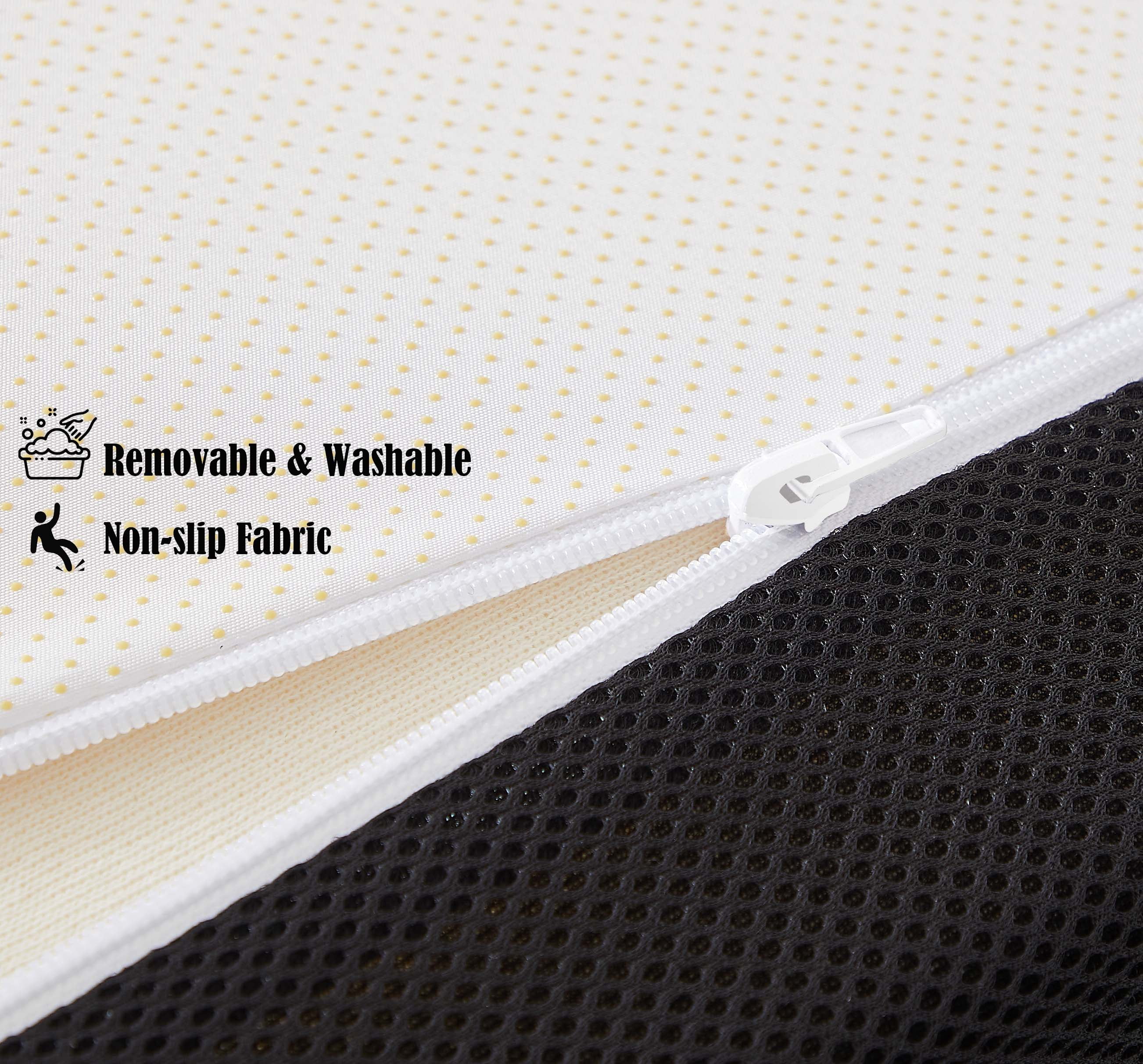 BMMB 5 inch Memory Foam Mattress, Medium-Firm, Waterproof Cover ,Twin Size, Kids Adult