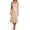 Nude, variant on Women's Shadowline 6319 Adjustable Length Full Slip (White 34)