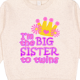 thumbnail image 3 of Inktastic I'm the Big Sister to Twins. Toddler Sweatshirt, 3 of 4