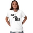 thumbnail image 5 of Mom Life Best Job Ever Mothers Day Women's Graphic T Shirt Tees Brisco Brands S, 5 of 5