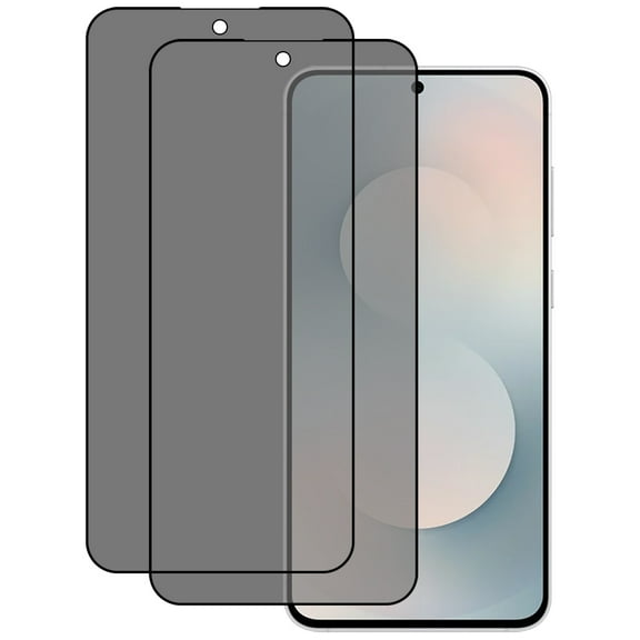 KIQ 2 Pack for Samsung Galaxy S25 FE Privacy Tempered Glass Screen Protector