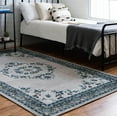 thumbnail image 3 of Unique Loom Lucerne Collection Area Rug - Reuss (4' 1" x 6' 1" Rectangle Gray/Blue), 3 of 10