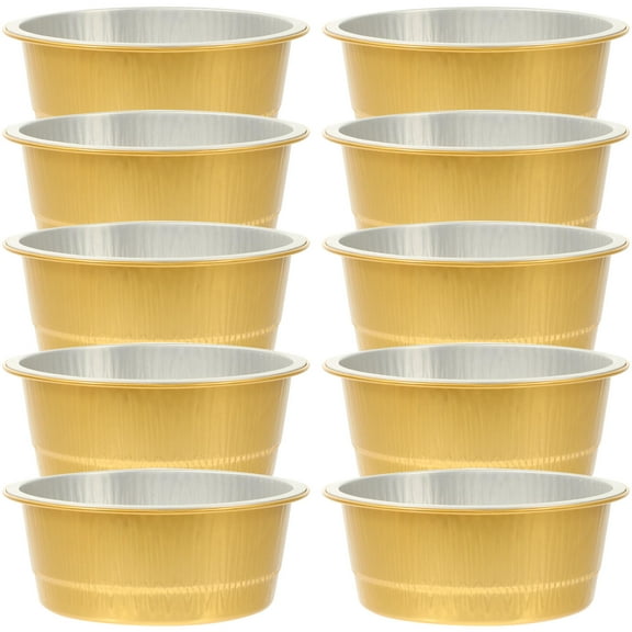 Pretyzoom Aluminum Foil Food Storage Containers Camping Grill Boxes 1 Set