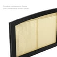 thumbnail image 4 of Modway Halcyon Cane Full Headboard in Black, 4 of 6