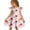 #A02-Pink, variant on Abcomgle Little Girls Halloween Dresses Funny Boo Ghost Graphic Midi Dress for Girls Cute A-Line Flutter Sleeve Dresses for Girls Crewneck Fall Swing Dresses