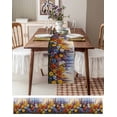 thumbnail image 6 of Hokiten Table Runners 90 Inches Long Dress Scarves, Farmhouse Flowers Farmhouse Coffee/Dining/Kitchen Table Runner for Living Room, Country Botanical Floral Oil Painting 13x90 Inch, 6 of 7