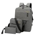 thumbnail image 3 of Mochila impermeable capacidad para niños con interfaz de carga USB Gris Sunnimix, 3 of 8