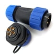 thumbnail image 5 of Sp21 4Pin Waterproof Aviation Cable Connector,Power Connector Plug Socket Ip67, 5 of 8