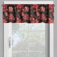 thumbnail image 2 of Ambesonne Romantic Window Valance, Paisley Flower Pattern, 54" X 18", Multicolor, 2 of 5