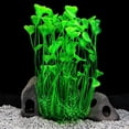 thumbnail image 3 of LEEYNEER Large Aquarium Plants Artificial Plastic Fish Tank Plants Decoration Ornament for All Fish, 3 of 6