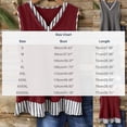 thumbnail image 3 of Fewfanhot Hauts Tendance pour Femmes 2026 Col en V Été à Rayures Imprimé Sans Manches Hauts Amples Camisole, 3 of 6