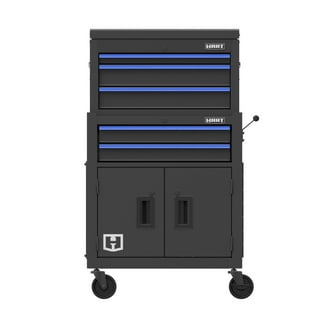 Monster Digital MST722512CHMBBK 72 in. 12 Drawer Triple Bank Top