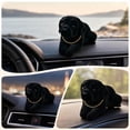 thumbnail image 3 of Car Shaking Dog Ornament, Car Accessories Simulation Shaking Dog with Nodding Head and Suction Cup Base, for Dashboard Vehicle Decoration and Fun Driving Companion, B, 3 of 5