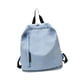 thumbnail image 5 of Bolsa de gimnasio para natación, mochila deportiva, bolso de mano con compartimento para zapatos, ligera, informal Azul cielo, 5 of 9