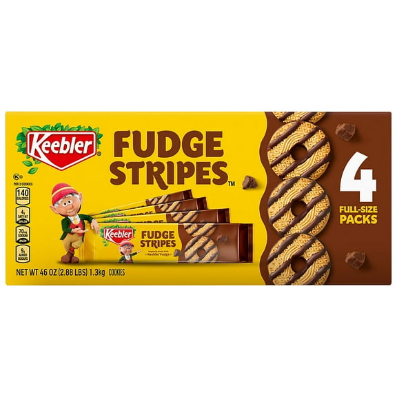 Keebler Fudge Stripes Club Pack, 4 pk.