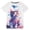 Butterflies Cat, variant on Girls Short Sleeve Graphic T-Shirt Fashion Cat Tee, Sizes 7-12