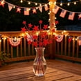 thumbnail image 5 of Clearance! Independence Day Star Model Branch Decor 12.99In for 4th Of July Party Vase Flower Pot Centerpiece Porch Entryway Table Memorial Day Veterans Day Patriotic Home Decor Mantel Shelf Tabletop, 5 of 6