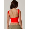 thumbnail image 6 of Women Summer Backless Tank Tops Spring Casual Basic Cute 2026 Sleeveless Shirt Vacation Outfit, 6 of 7