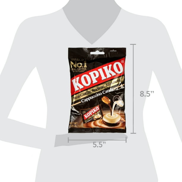 Kopiko Cappuccino Candy - 12 Bags x 4.23oz - Office Treats
