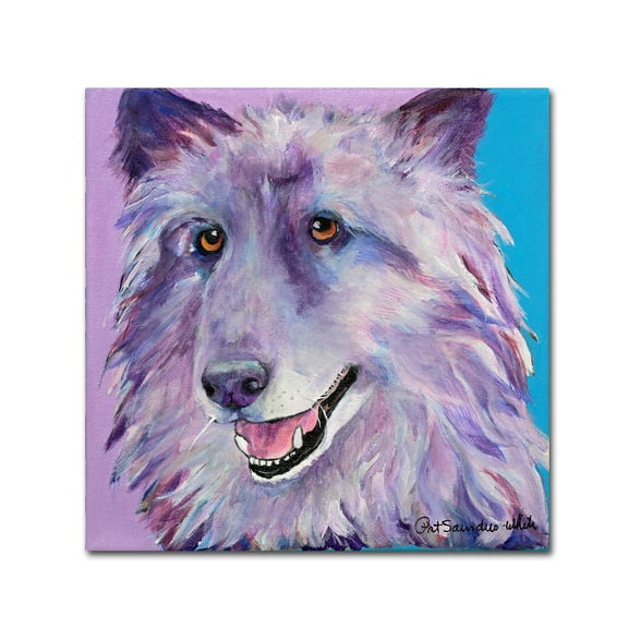 Pat Saunders 'Puppy Dog' Canvas Art