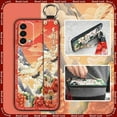thumbnail image 5 of LYM-Phone Case For OnePlus Nord N200 5G/1+Nord N200 5G, Anti-knock Dirt-resistant For Mom Wristband Phone Holder Waterproof Shockproof Soft case Fashion Back Cover Kickstand Elderly lady, 5 of 9