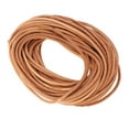 thumbnail image 1 of jifeng Rouleau Rond en Cuir de Vachette 1 0 Mètres Cordon en Cuir pour Laçage, Perlage - Diamètre 2,5mm 2,5mm, 1 of 6