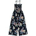 thumbnail image 2 of Roxy Womens Smocked Floral Print Jumpsuit, 2 of 2