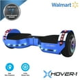 thumbnail image 2 of Hover-1 Chrome Hover Board with 6.5 In. Wheels, Built-In Bluetooth Speaker, LED Headlights & Ultra bright LED Wheel Lights, Built-In Rechargeable Lithium-Ion Battery with 4.5-Hour Max Charge Time- Blue, 2 of 9