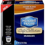 Maxwell House House Blend Keurig K Cup Coffee Pods (18 Count)