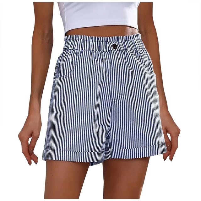 FNFYFH Clearance Womens Running Loose Fit Solid Color Summer Athletic Shorts Quick Dry Workout Shorts,Blue