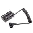 thumbnail image 1 of yeacher Dual-Sided NP-F550 Dummy Battery with D-TAP Input, Compatible with Monitors, LED Lights, and Microphones, 1 of 6