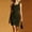 Army Green, variant on Maxi Dress Summer Dinner Dresses for Women 2026 Solid Color Sleeveless Crew Neck Tassel Regular Fit Plus Size Athletic Dress for City and Travel XXL-S