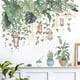 thumbnail image 1 of Pegatinas de pared con hojas tropicales, plantas verdes, palmera natural, hojas de plátano y flores, murales gigantes de Monstera para dormitorio, sala de estar, oficina, decoración del hogar Sincero Electrónica, 1 of 5