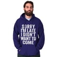 thumbnail image 5 of I Didn't Want to Come Introvert Funny Hoodie Sweatshirt Women Men Brisco Brands X, 5 of 6