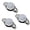 40 degrees, variant on Tizuqe 3Pcs Heat Resistant Ceramic Thermostat Automatic Shutoff Thermal Control Switcher