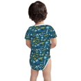 thumbnail image 5 of Daiia Modern Excavator Printed Unisex-Baby Short Sleeve Onesies Bodysuits Baby Climbing Clothes Soft and Comfortable Romper with Expandable Shoulder Design-2 Years, 5 of 8